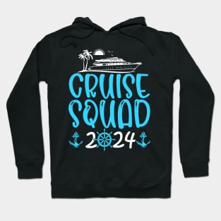 Cruise Squad 2024 Matching Family Group With Anchor Hoodie